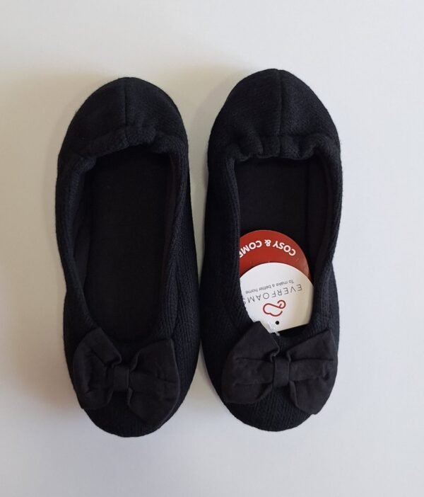 Pantuflas bailarinas ligeras de rizo y algodón