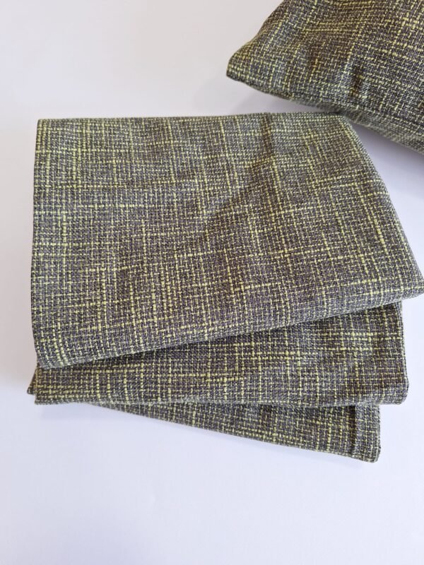 Funda de cojín de 50 * 50 marrón jaspeado